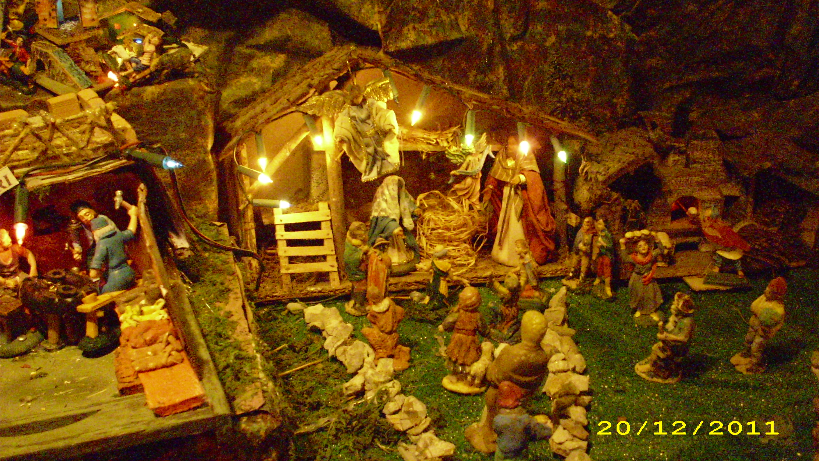 particolare presepe biblico