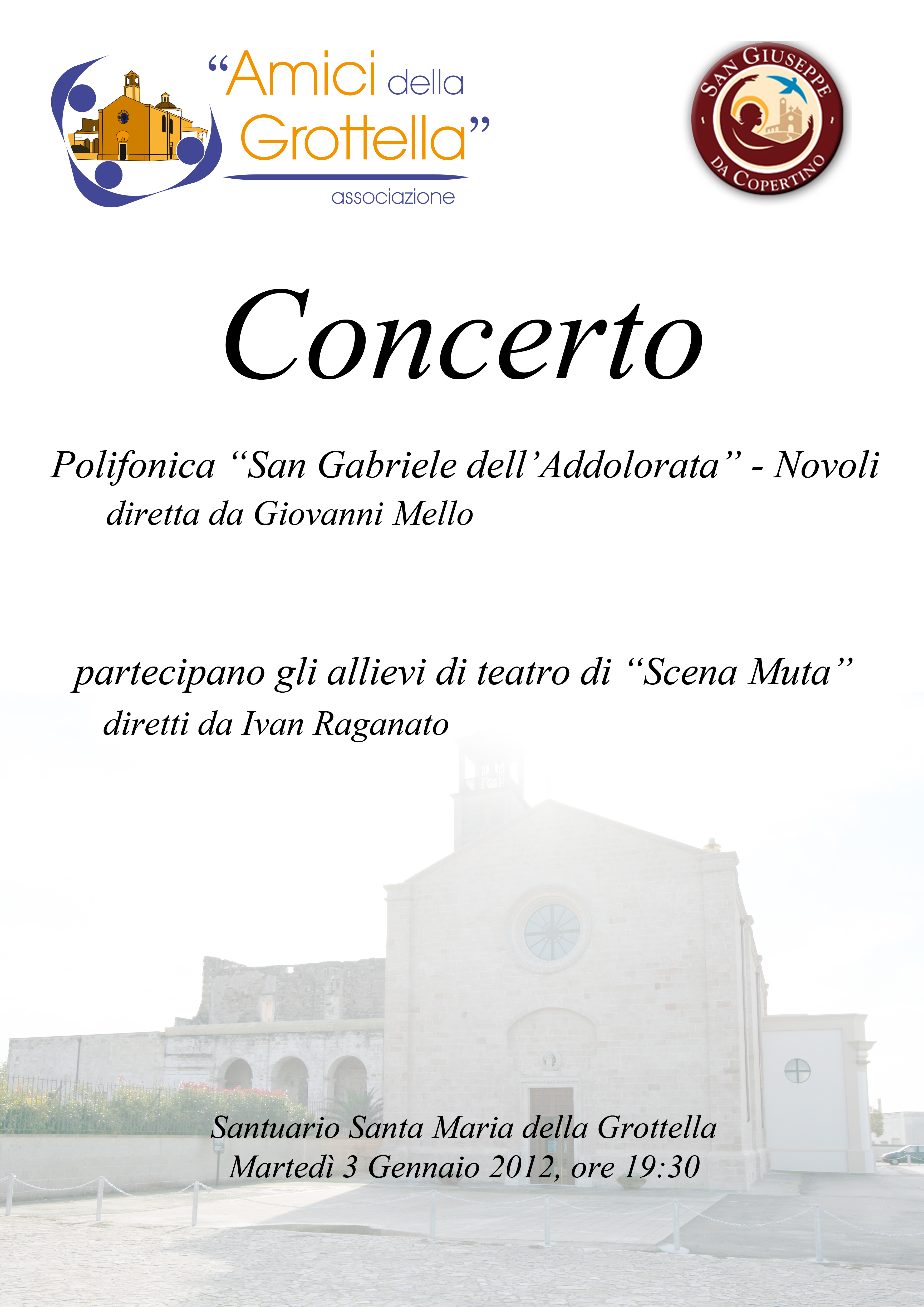 Locandina Concerto di Natale 2011