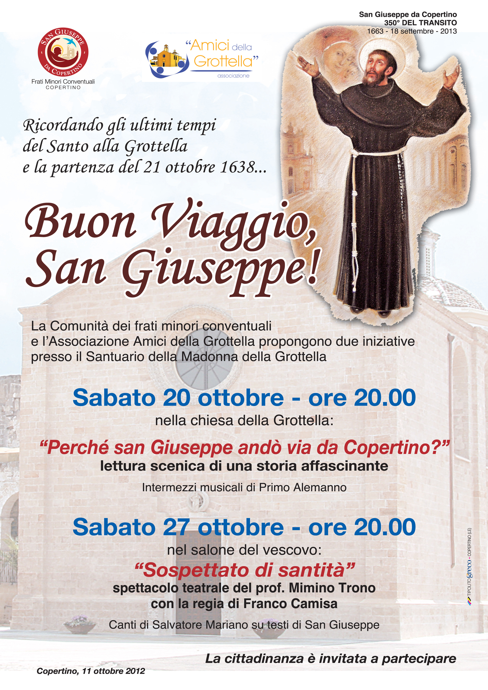 Buon viaggio, San Giuseppe